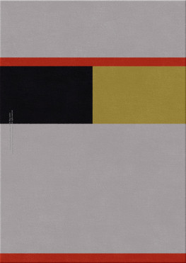 Bauhaus 7541-three bars - handgefertigter Teppich,  getuftet (Indien), 24x24 5ply Qualität